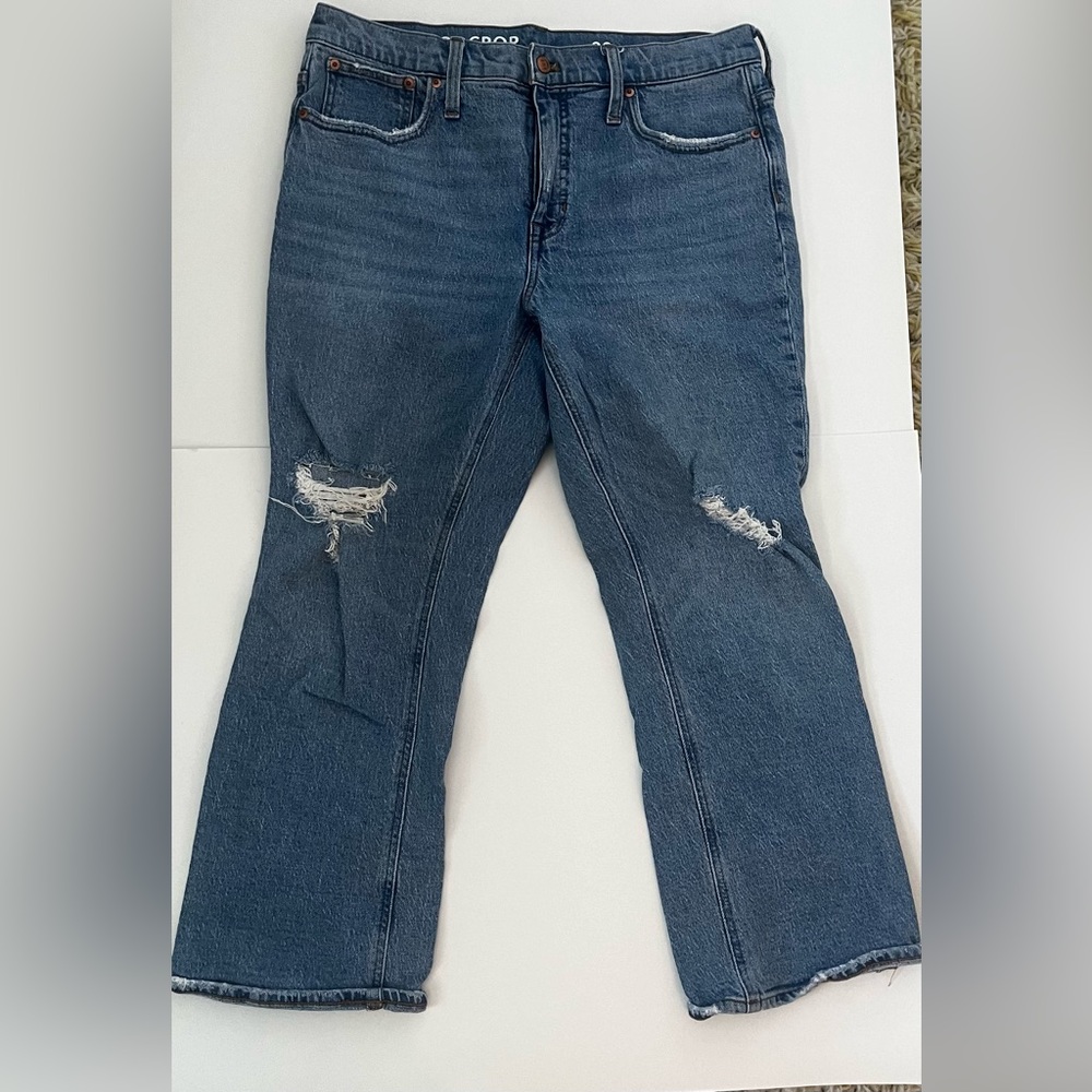 J. Crew Blue Ankle & Cropped Jeans
